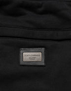 Black Cotton Jogger Sweatpants Trouser Pants