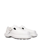 Weiße Slip-On Loafer aus Leder