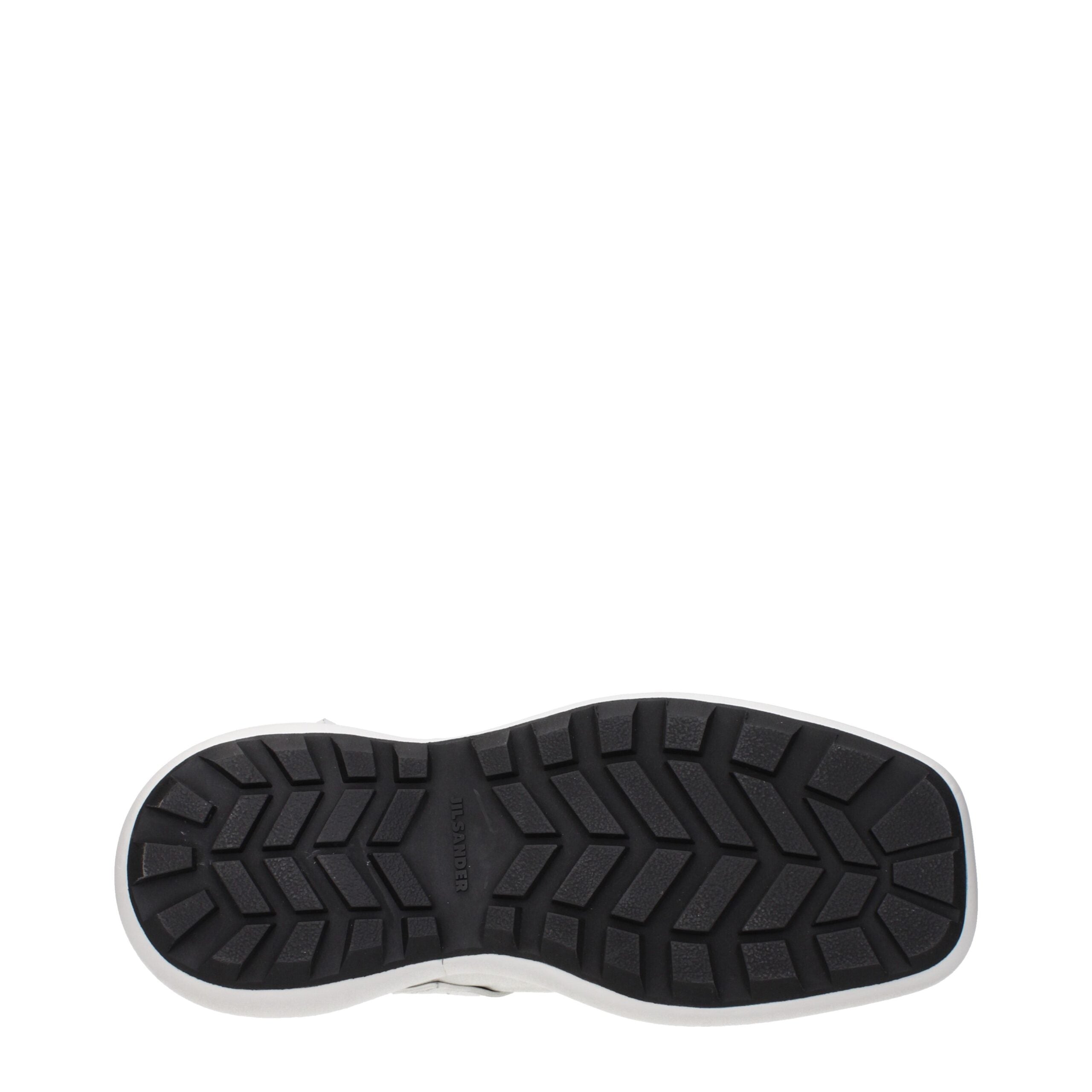 Weiße Slip-On Loafer aus Leder