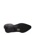 Black Cotton Boots