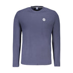 Blue Cotton Men's T-Shirt
