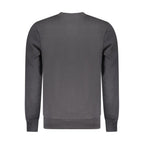 Herren-Sweatshirt aus schwarzer Baumwolle