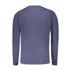Blue Cotton Men's T-Shirt