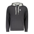 Schwarzes Herren-Sweatshirt aus Baumwolle