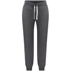 Schwarze Sport-Herrenhose aus Baumwolle
