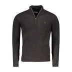 Black Acrylic Men Sweater