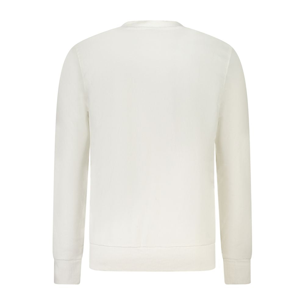 Felpa Uomo Cotone Bianco
