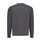 Schwarzes Baumwoll-Sweatshirt für Herren