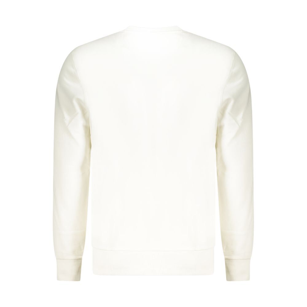 Weißes Herren-Sweatshirt aus Baumwolle