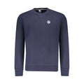 Blaues Herren-Sweatshirt aus Baumwolle