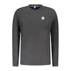 Black Cotton Men T-Shirt
