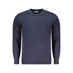 Blauer Herrenpullover aus Acryl