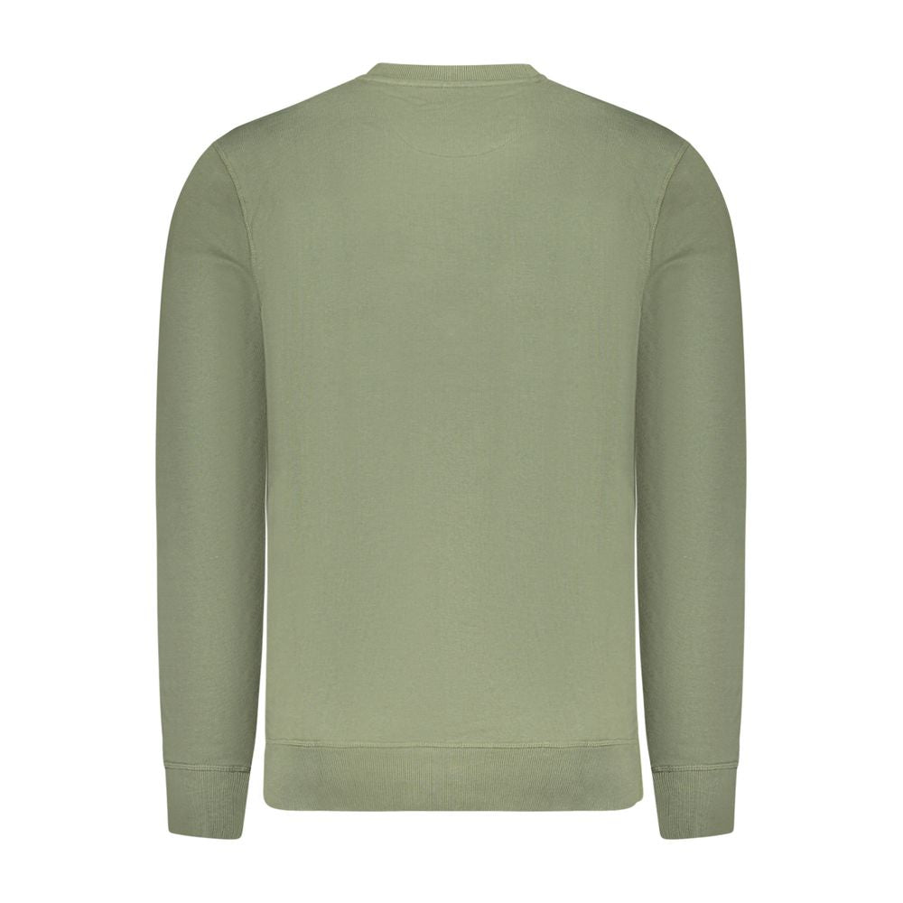 Green Cotton Men's Sweatshirt