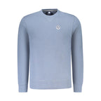Blaues Baumwoll-Herren-Sweatshirt