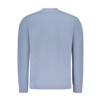 Blaues Baumwoll-Sweatshirt