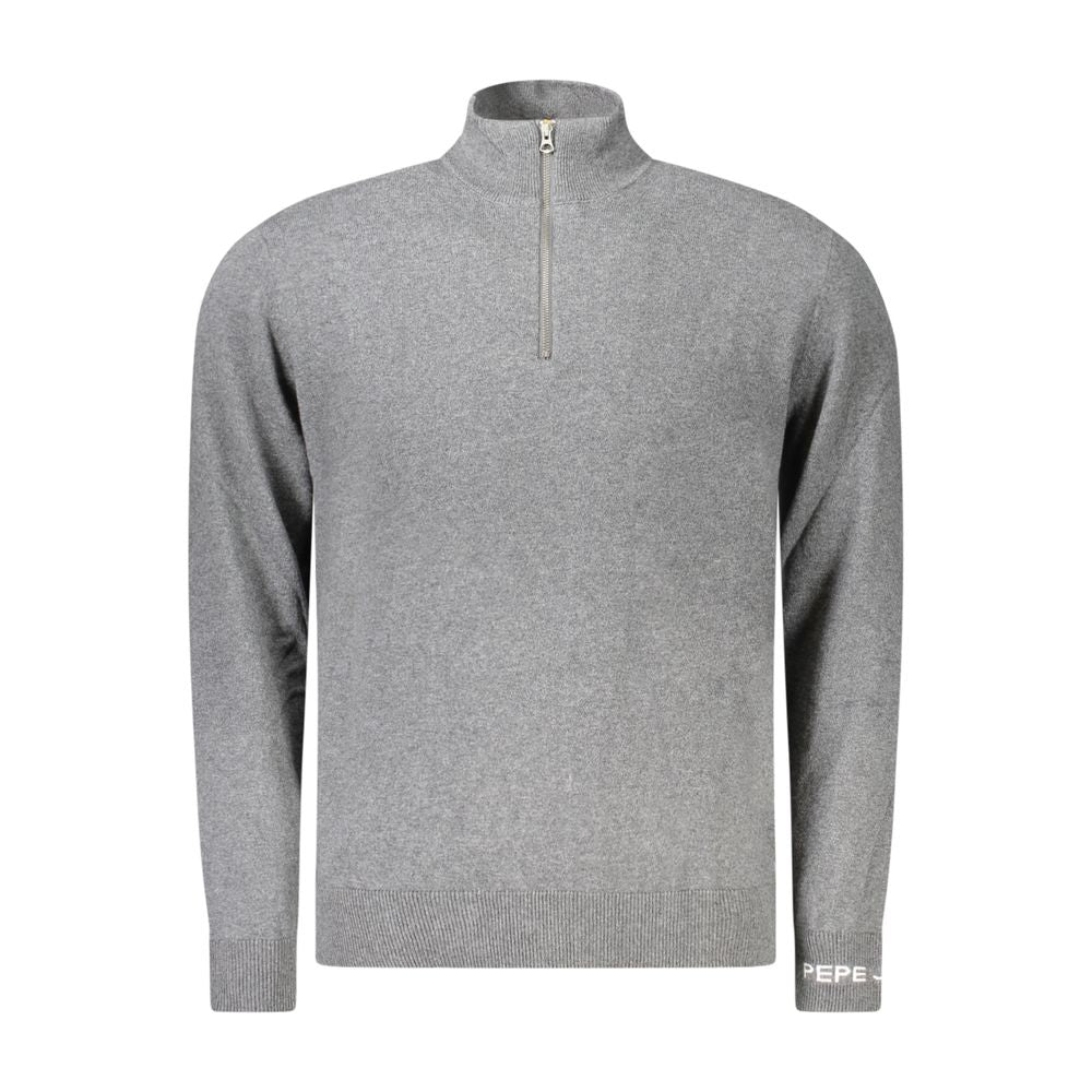 Herrenpullover Baumwolle Grau