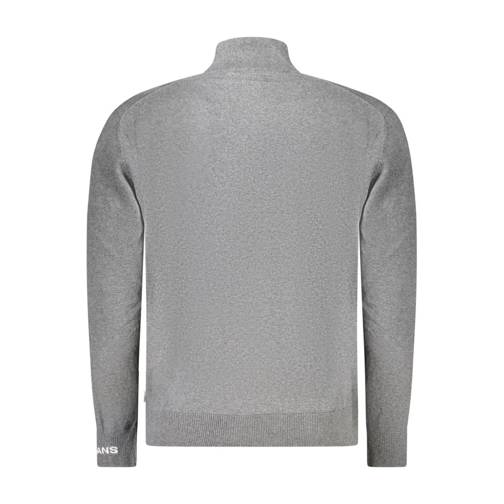 Herrenpullover Baumwolle Grau