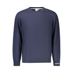 Blue Cotton Men's Sweater