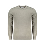 Gray Acrylic Men Sweater