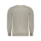 Gray Acrylic Men Sweater
