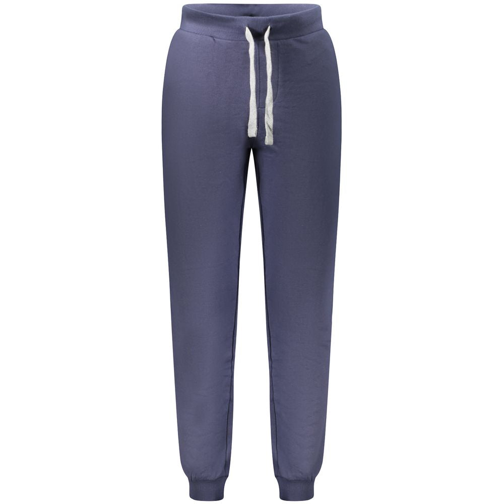 Blaue Baumwoll-Sweatpant für Herren