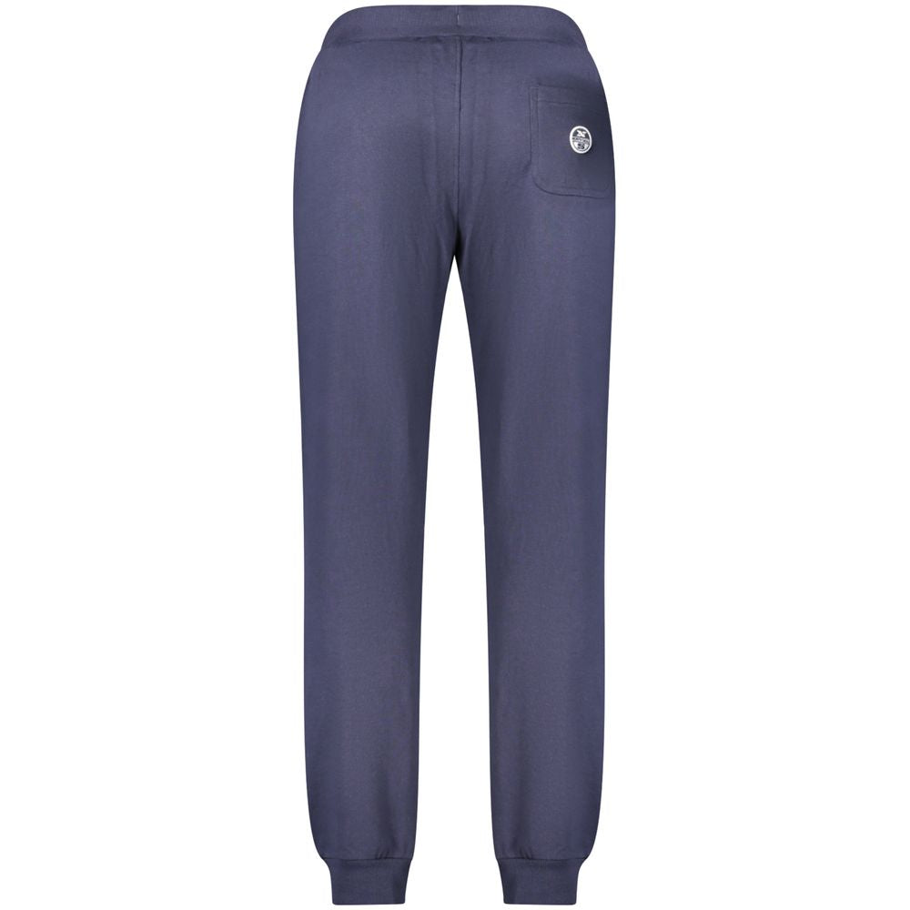 Blaue Baumwoll-Sweatpant für Herren