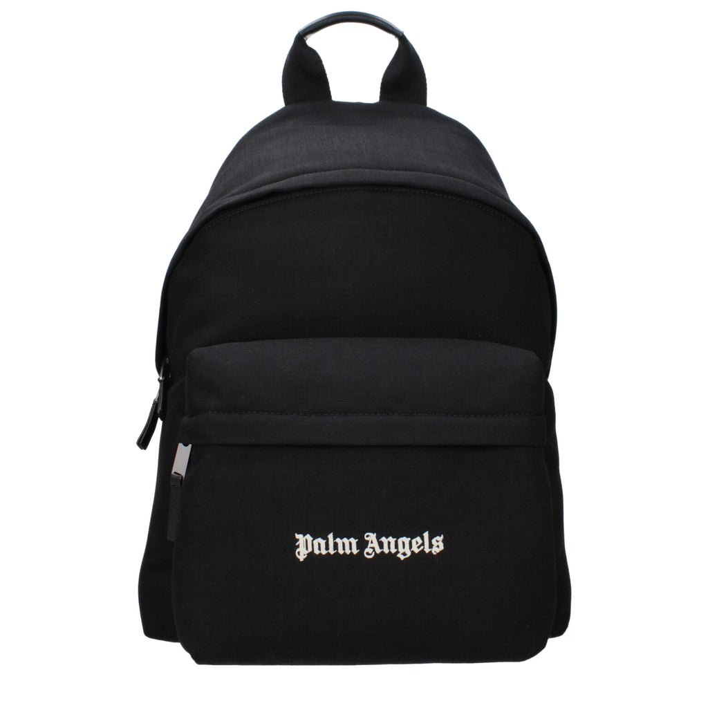 Rucksack aus schwarzem Stoff