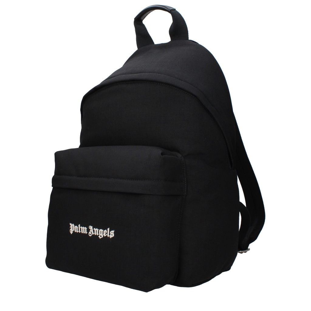 Rucksack aus schwarzem Stoff
