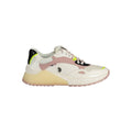 Weiße Sneaker aus Öko-Veloursleder für Damen