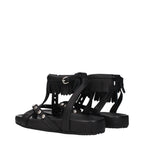 Sandals in Black Leather