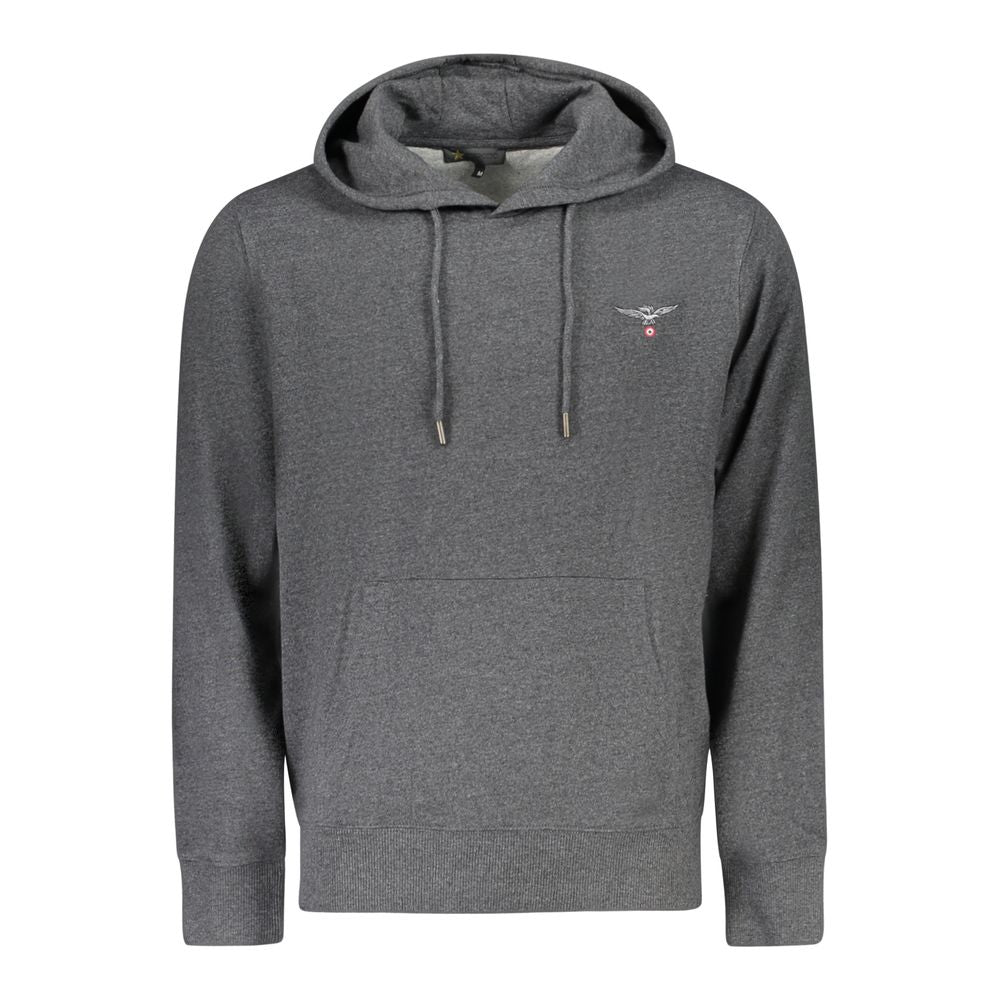 Cotton Grey Men's Hoodie