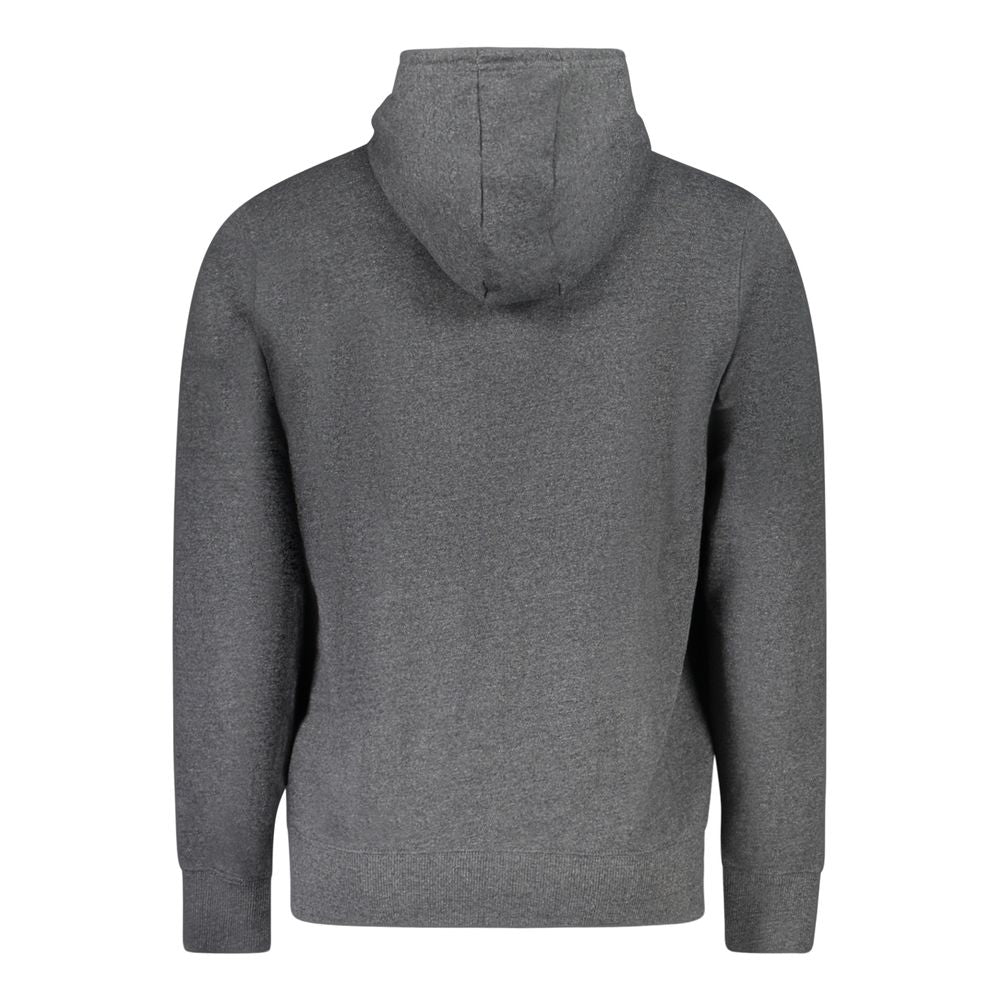 Cotton Grey Men's Hoodie