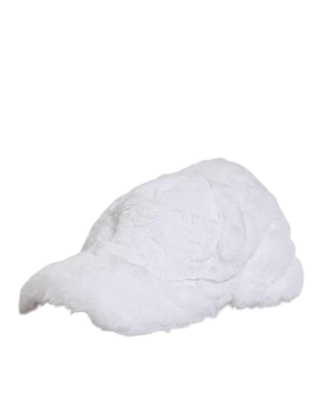 White Modacrylic Rapper Men Baseball Cap Hat