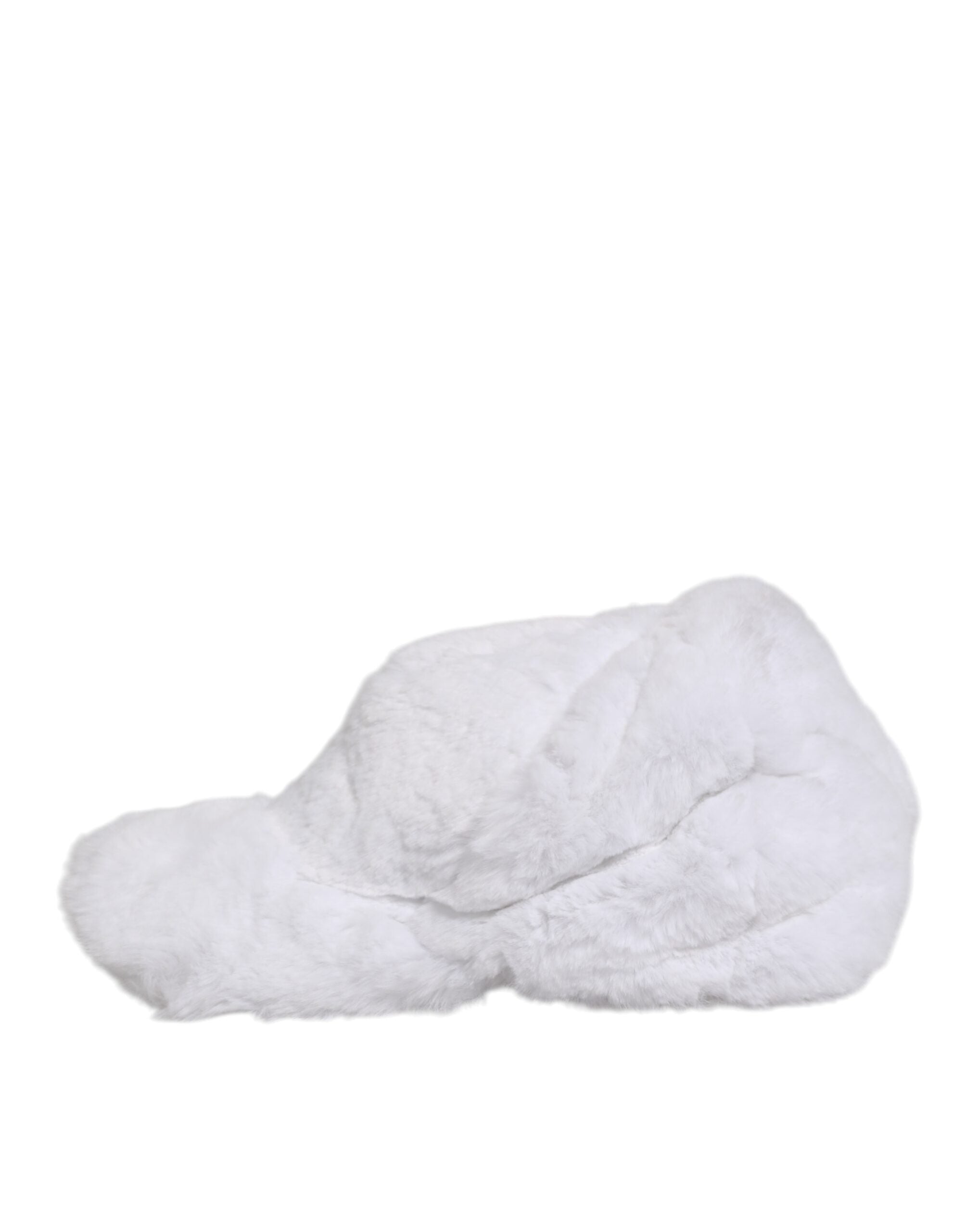 White Modacrylic Rapper Men Baseball Cap Hat