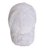 White Modacrylic Rapper Men Baseball Cap Hat