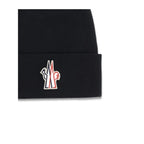 Black Fleece Wool Beanie