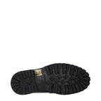 Black Leather Slip-On Loafers