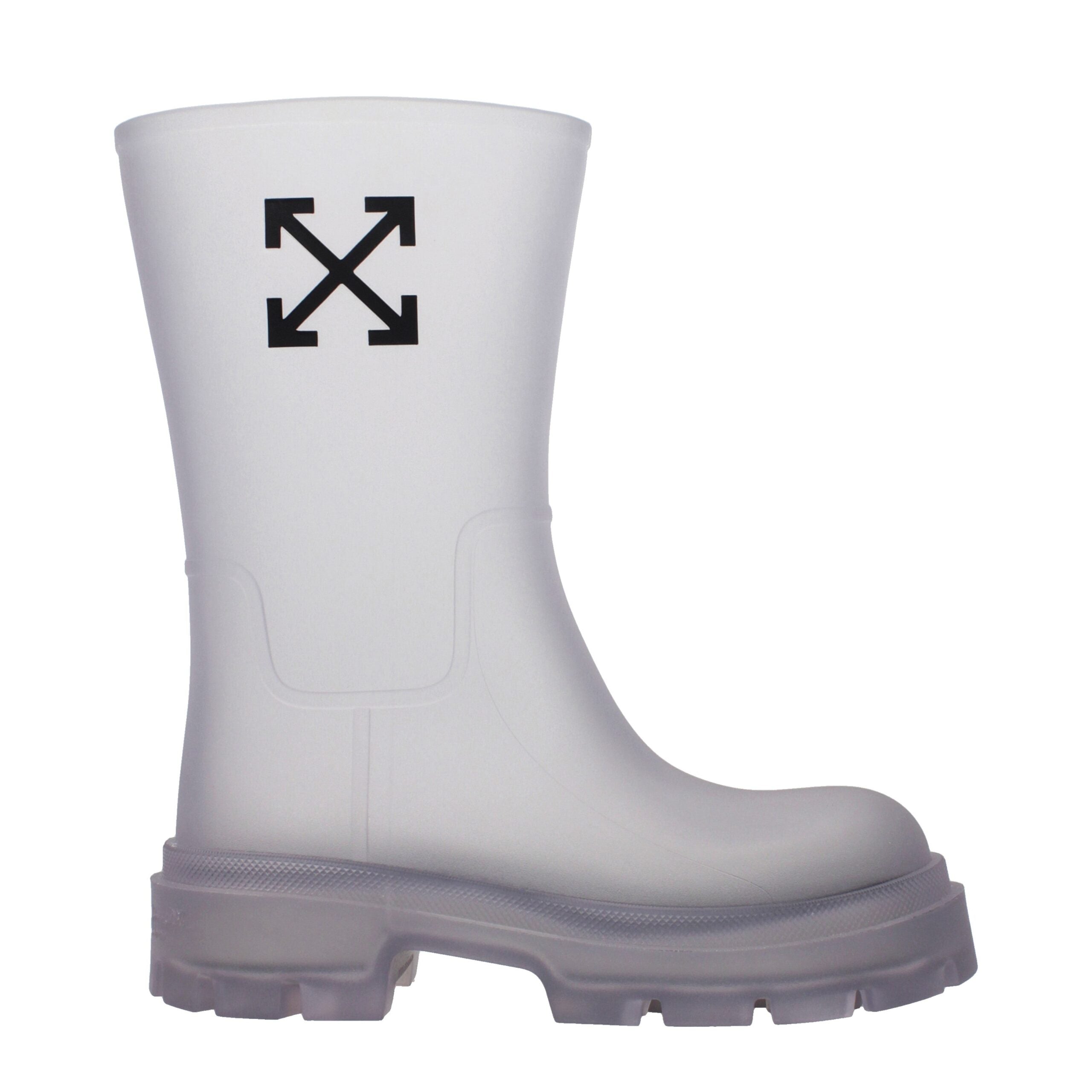 Transparente PVC-Stiefeletten