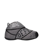 Schwarze Baumwoll-Sneaker