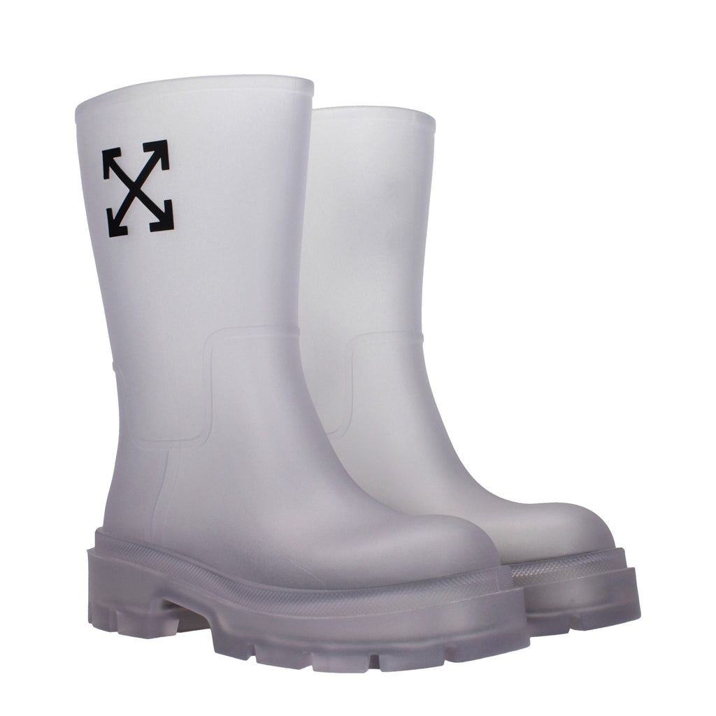 Transparente PVC-Stiefeletten