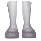 Stivaletti alla caviglia in PVC trasparente