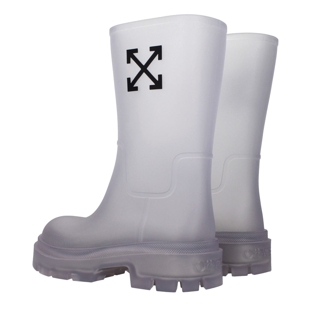 Transparente PVC-Stiefeletten