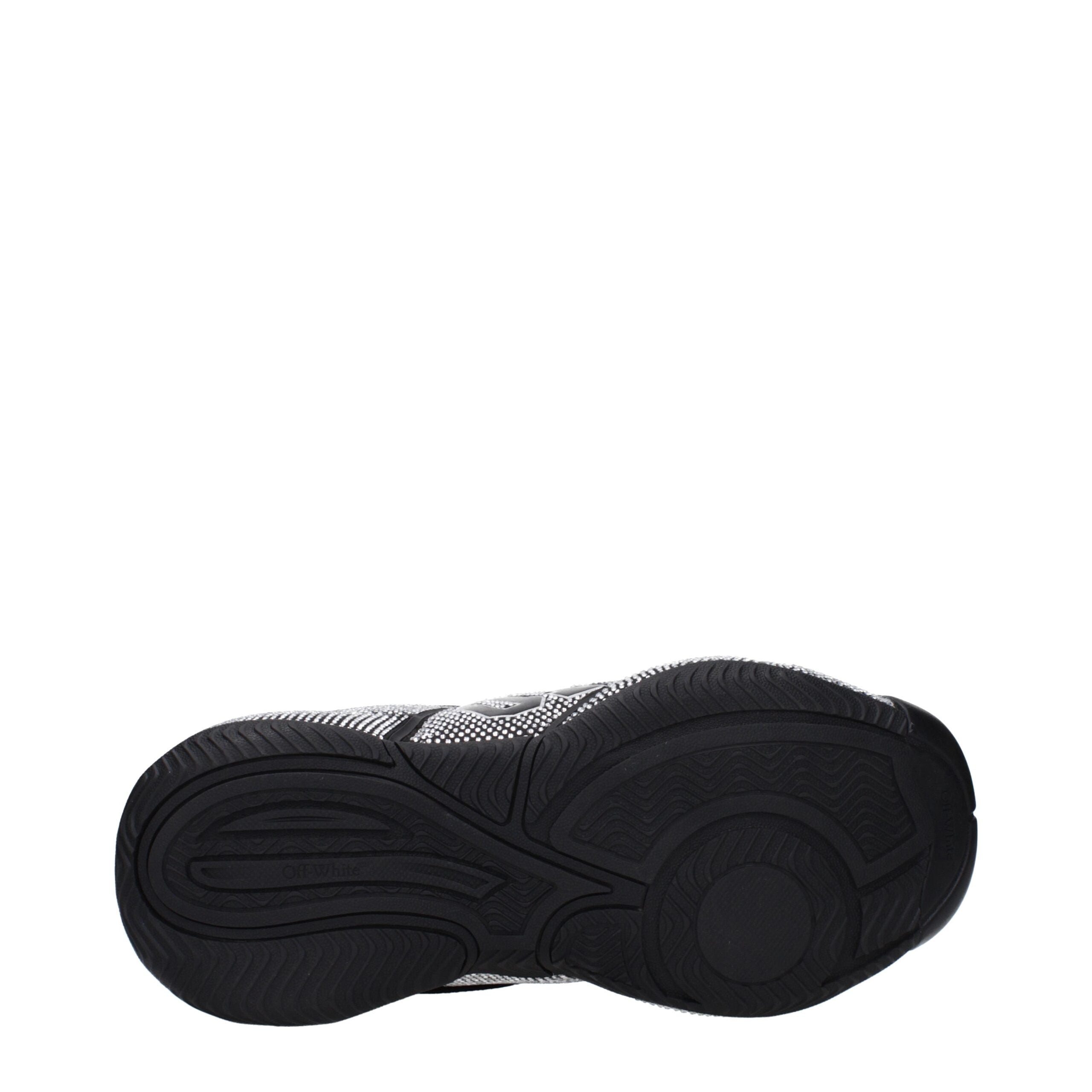 Schwarze Baumwoll-Sneaker