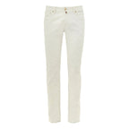 Blue Cotton Skinny Jeans