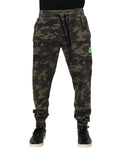 Herren-Jogginghose aus Baumwolle mit Camouflage-Muster