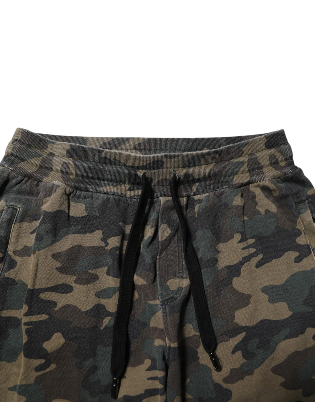 Herren-Jogginghose aus Baumwolle mit Camouflage-Muster