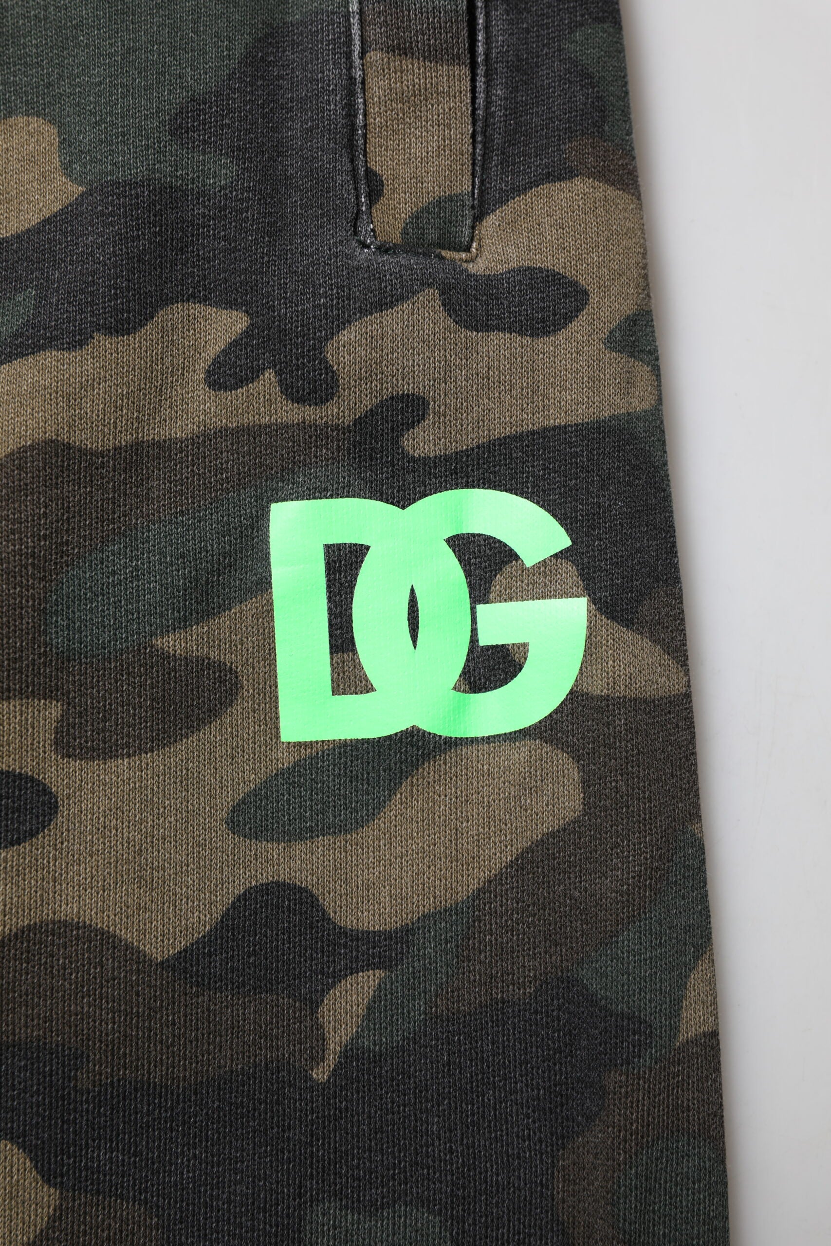 Herren-Jogginghose aus Baumwolle mit Camouflage-Muster