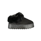 Damen-Sneaker aus schwarzem Polyester