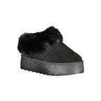 Damen-Sneaker aus schwarzem Polyester
