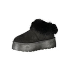 Damen-Sneaker aus schwarzem Polyester
